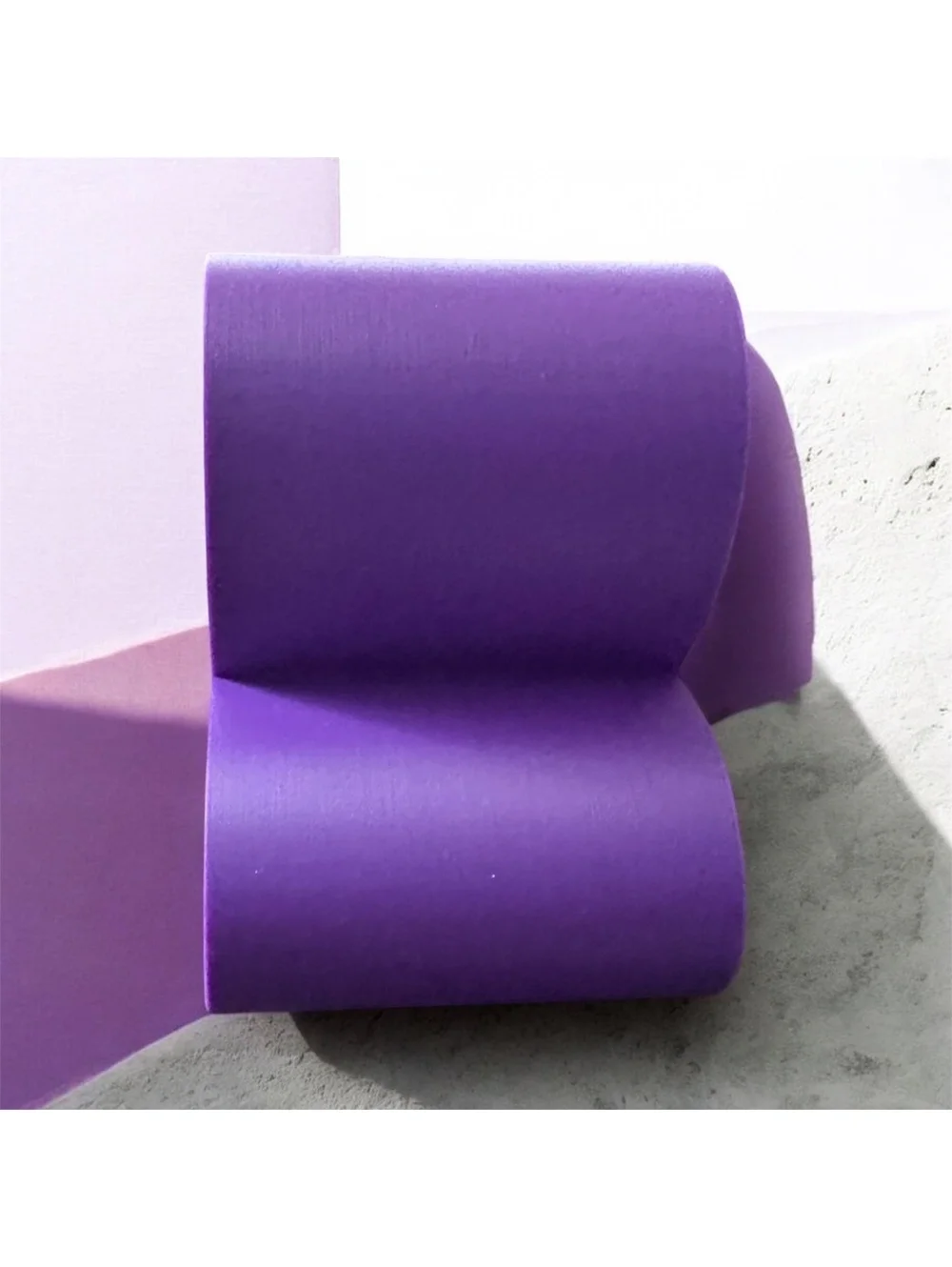Modern Purple Abstract Sculpture Phone Holder 3d Printer